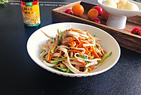 #春日时令，美味尝鲜#凉拌虫草花的做法