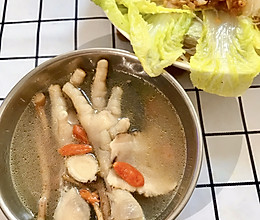当归党参煲鸡脚的做法