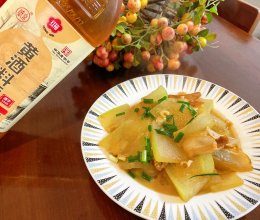 #红梅黄酒料酒家宴争霸赛#烧冬瓜的做法