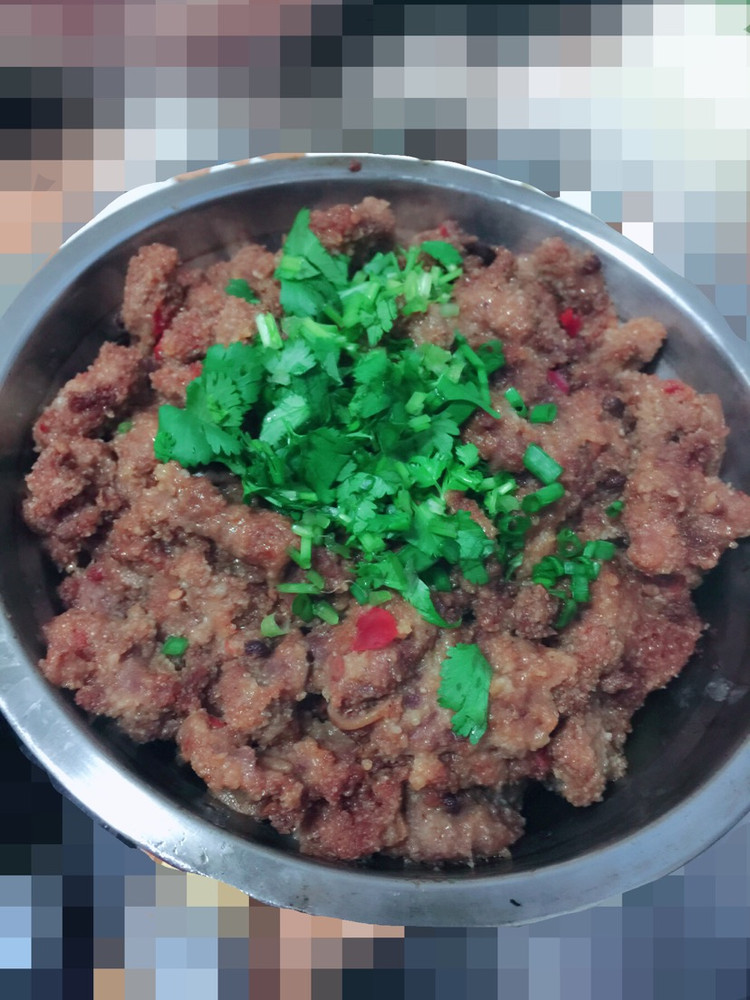 粉蒸羊肉的做法