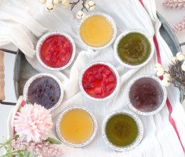 #美食视频挑战赛#五彩水晶钵仔糕的做法