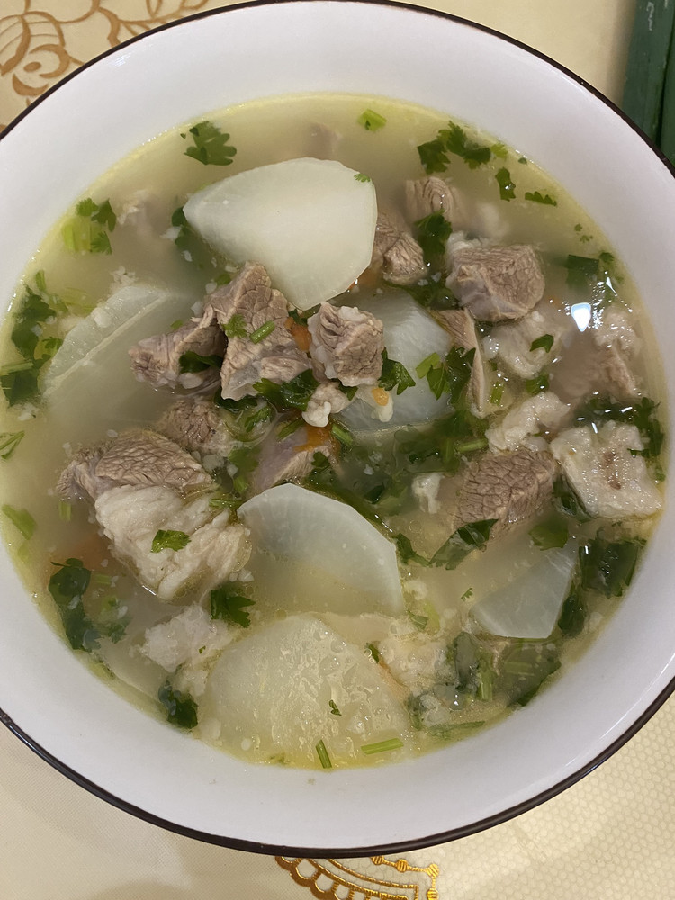 羊肉炖萝卜羊排炖萝卜的做法