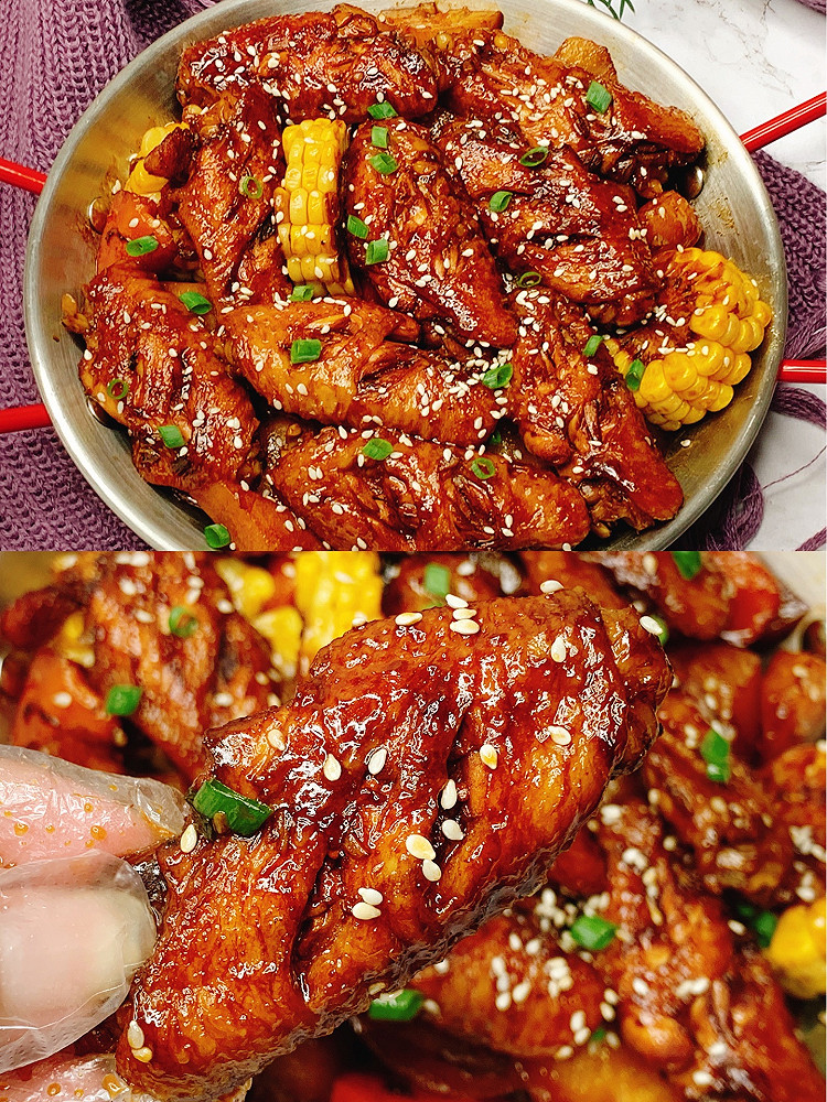 超级下饭又美味的玉米鸡翅煲！不加一滴水的做法