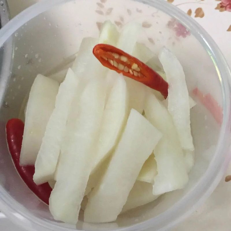 酸甜萝卜(腌制)的做法