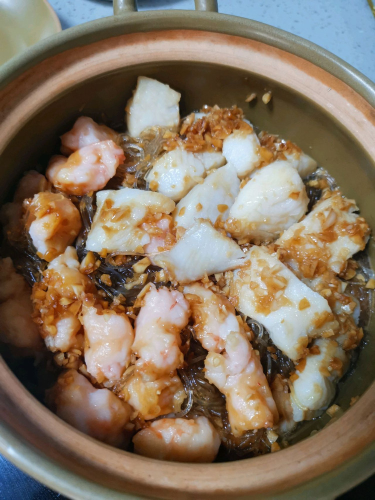 蒜蓉粉丝煲的做法