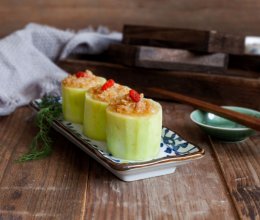 糯米肉酿瓠瓜盏的做法