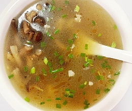 鹿茸菇汤的做法