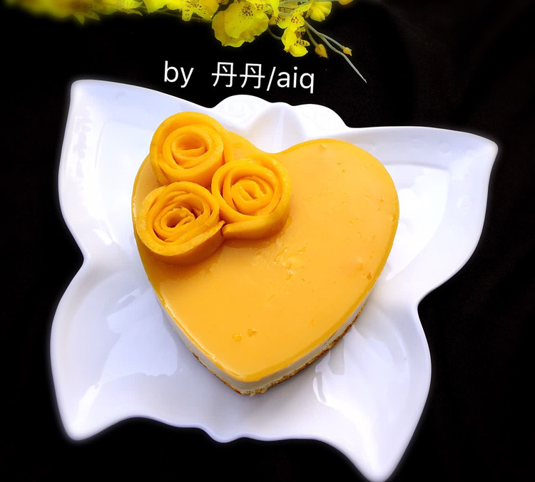 芒果慕斯蛋糕（6寸）的做法