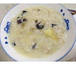 皮蛋瘦肉粥（儿童老年版便捷版）的做法