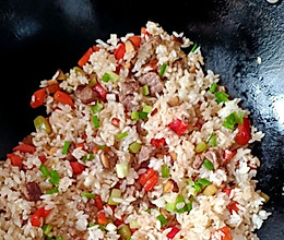 花式 牛肉炒饭的做法
