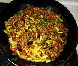 #葱伴侣豆瓣酱能蘸善炒#爆辣酱香鸡胗的做法