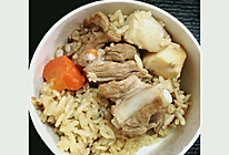 芋头排骨焖饭的做法