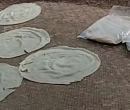 湖北豆折（绿豆+大米）的做法