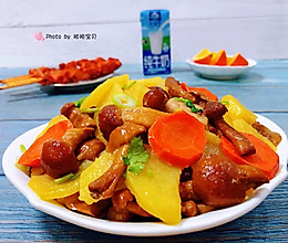 #餐桌上的春日限定#滑子蘑炖土豆片的做法