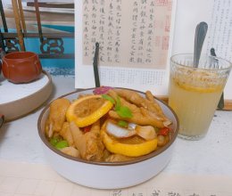 柠檬百香果鸡爪的做法