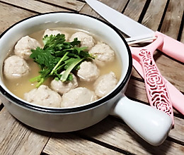 Q弹劲道的山药肉丸子的做法