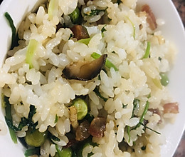 腊味饭的做法
