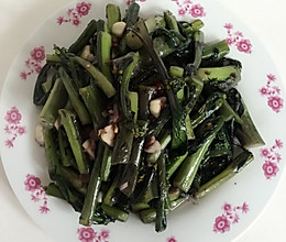 蒜蓉紫菜苔的做法