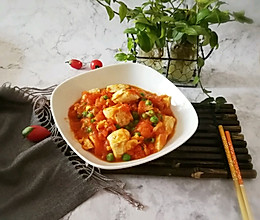 #精品菜谱挑战赛#番茄鸡蓉烩豆腐的做法