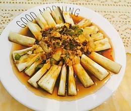 低脂健康—蒜蓉肉沫蒸茄子的做法