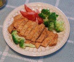 #浪漫七夕 共度“食”光#好吃不怕胖～酱汁烤鸡排的做法
