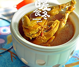 虫草花花旗参土鸡汤的做法