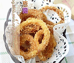 炸洋葱圈的做法