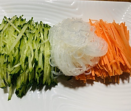 清口爽翠拌三丝的做法