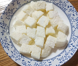 椰蓉牛奶小方的做法