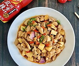 川香山药小炒鸡的做法