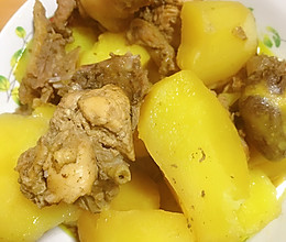 鸡肉炖土豆的做法
