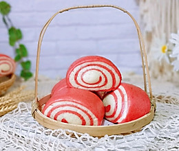 双色刀切馒头#好吃不上火#的做法