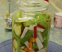 开胃泡菜的做法