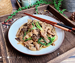 #肉食者联盟#家常蘑菇炒肉的做法