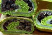 麻薯夹心抹茶红豆面包/土豆虾泥/山药疙瘩汤/冰糖雪梨的做法