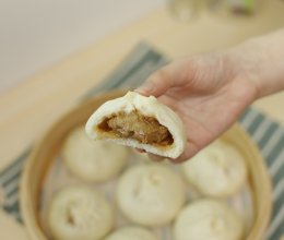 大葱肉包子-凯度蒸烤箱的做法
