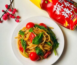 #做川菜用豪吉#麻辣炒面的做法