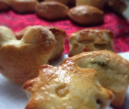 椰香核桃司糠的做法