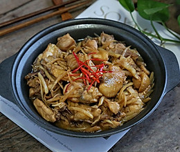 子姜炒鸡的做法