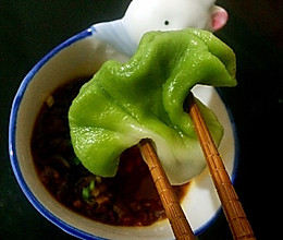 莲藕猪肉翡翠白菜水饺的做法