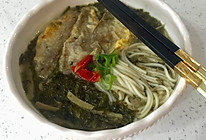 本帮小黄鱼面 雪菜黄鱼面的做法