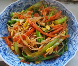 杂炒蔬菜的做法
