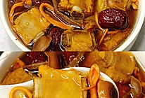 冬季养生汤！太好喝了～虫草花菌菇排骨汤的做法