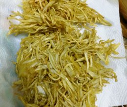 黄金牛蒡丝的做法
