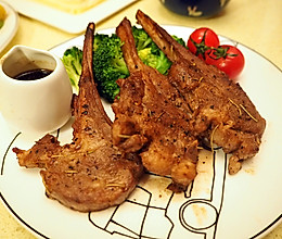 迷迭香红酒羊排#一起吃西餐#的做法