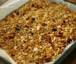 面包机版格朗诺拉燕麦片的做法