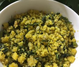 红薯叶炒疙瘩的做法