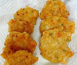大小宝都爱吃的泰式虾饼的做法