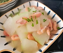 虾跳冬瓜的做法