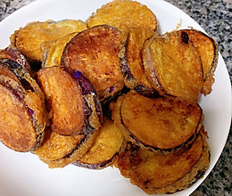 鸡蛋套茄子的做法